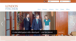 Desktop Screenshot of londonfischer.com
